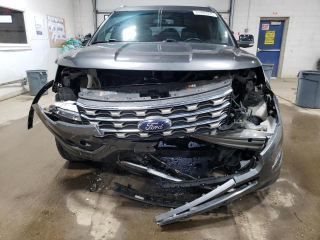 1FM5K8D87GGB77303 - 2016 FORD EXPLORER XLT Grau Foto 5