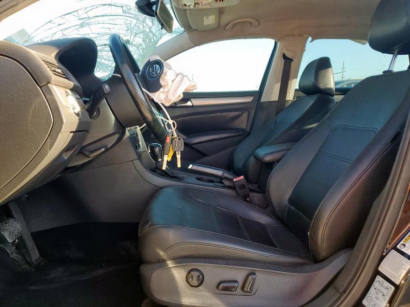 1VWAS7A36FC041205 - 2015 VOLKSWAGEN PASSAT S შავი ფოტო 7