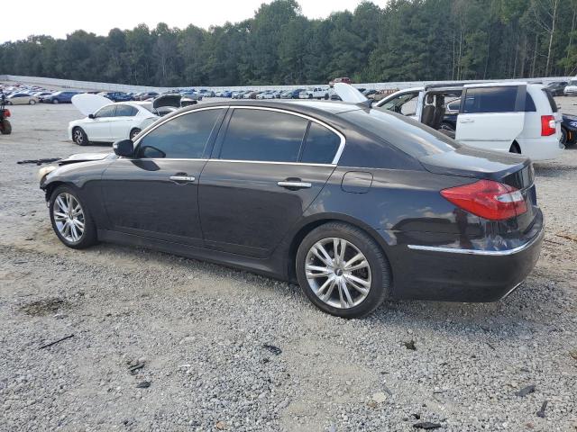 KMHGC4DD4DU253908 - 2013 HYUNDAI GENESIS 3.8L Қара фото 2