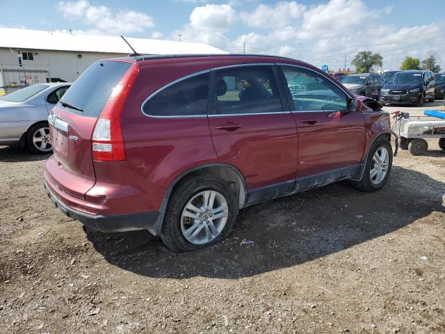 5J6RE4H71AL020351 - 2010 HONDA CR-V EXL 红色 照片 3