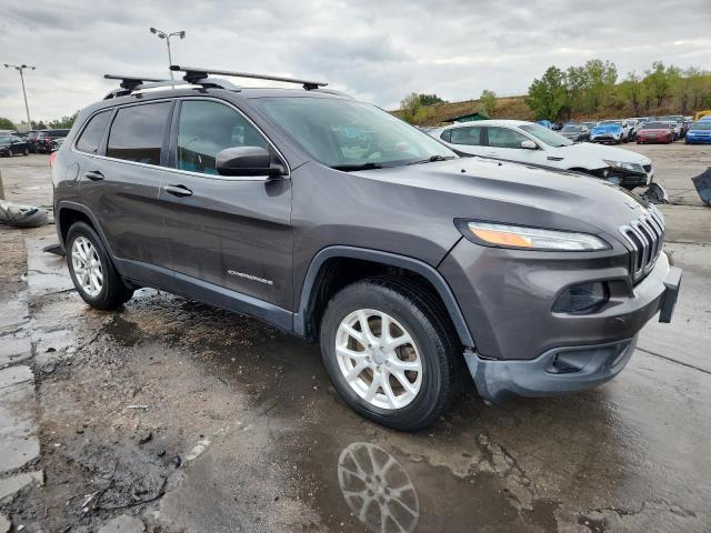 1C4PJMCB6GW293250 - 2016 JEEP CHEROKEE LATITUDE ნაცრისფერი ფოტო 4