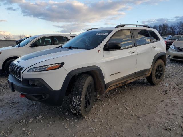 1C4PJMBX3JD502685 - 2018 JEEP CHEROKEE TRAILHAWK WHITE photo 1