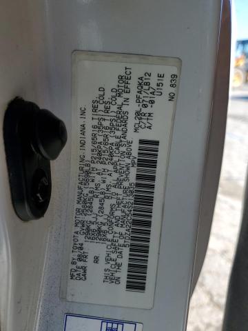 5TDZA22C54S213035 - 2004 TOYOTA SIENNA XLE 白色 照片 13