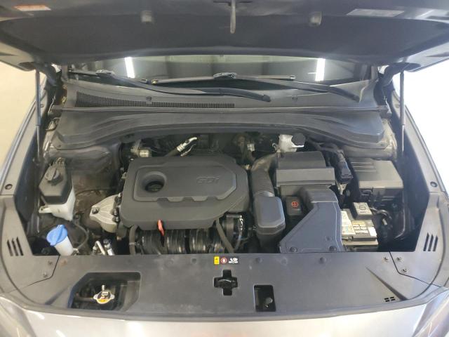 5NMS3CAD2KH049996 - 2019 HYUNDAI SANTA FE SEL Մոխրագույն լուսանկար 12