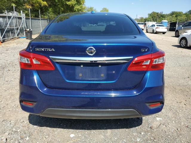 3N1AB7AP7KY248521 - 2019 NISSAN SENTRA S BLUE photo 6