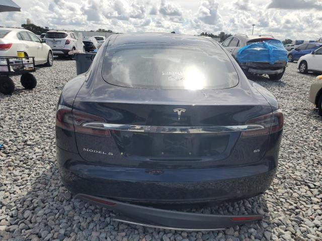5YJSA1H13EFP40031 - 2014 TESLA MODEL S 蓝色 照片 6