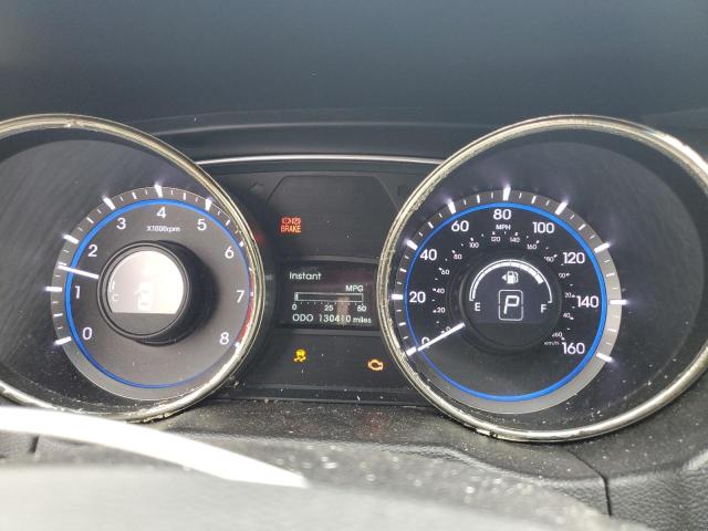 5NPEC4AB1DH523539 - 2013 HYUNDAI SONATA SE BLACK photo 9