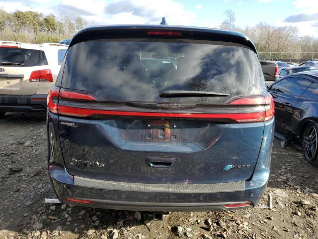 2C4RC1L77NR135079 - 2022 CHRYSLER PACIFICA HYBRID TOURING L BLUE photo 6