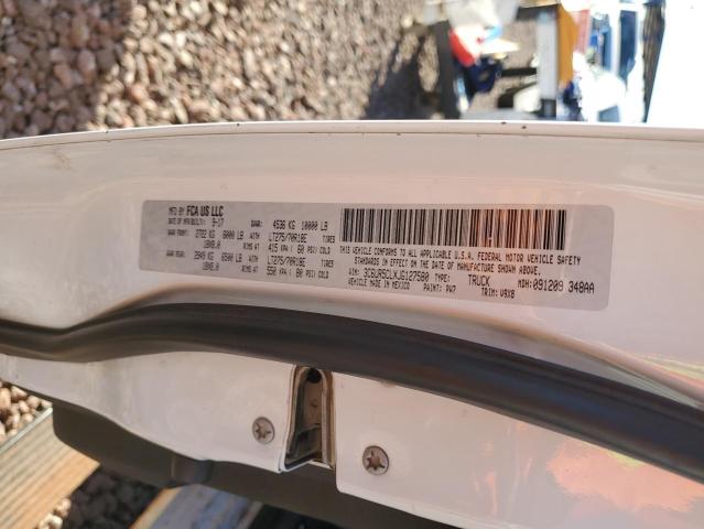 3C6UR5CLXJG127580 - 2018 RAM 2500 ST WHITE photo 12