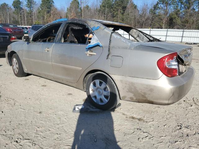 4T1BE32K52U584395 - 2002 TOYOTA CAMRY LE GRAY photo 2