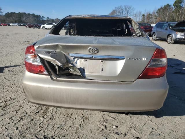 4T1BE32K52U584395 - 2002 TOYOTA CAMRY LE GRAY photo 6