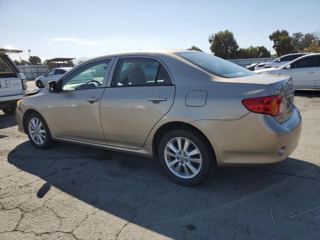2T1BU4EE4AC436883 - 2010 TOYOTA COROLLA BASE BEIGE photo 2