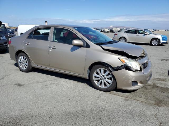 2T1BU4EE4AC436883 - 2010 TOYOTA COROLLA BASE BEIGE photo 4
