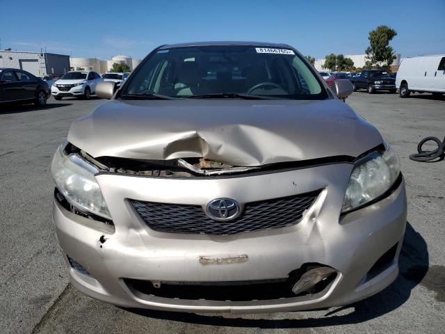 2T1BU4EE4AC436883 - 2010 TOYOTA COROLLA BASE BEIGE photo 5