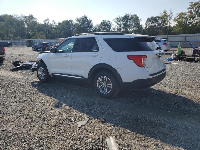 1FMSK7DH4MGB67031 - 2021 FORD EXPLORER XLT WHITE photo 2