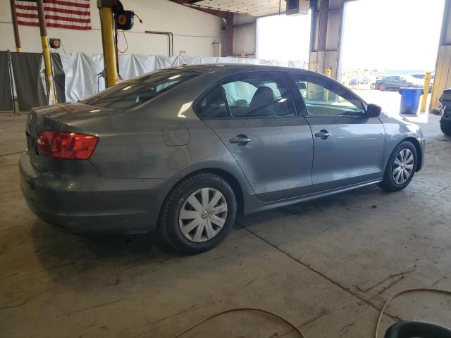 3VW2K7AJ3EM232144 - 2014 VOLKSWAGEN JETTA BASE ნაცრისფერი ფოტო 3