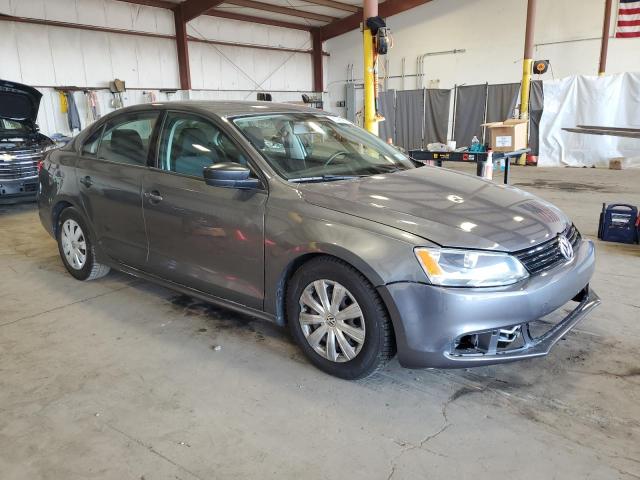 3VW2K7AJ3EM232144 - 2014 VOLKSWAGEN JETTA BASE ნაცრისფერი ფოტო 4