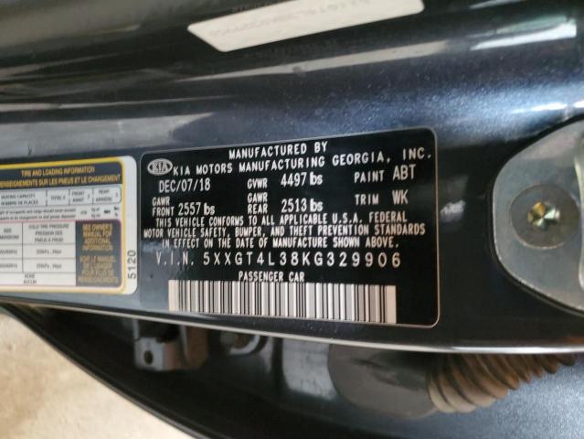 5XXGT4L38KG329906 - 2019 KIA OPTIMA LX Графитовый фото 13