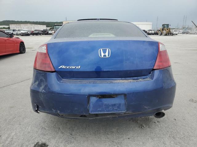 1HGCS12858A006755 - 2008 HONDA ACCORD EXL BLUE photo 6
