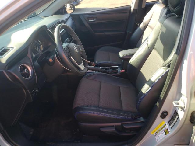 2T1BURHE2HC748638 - 2017 TOYOTA COROLLA L SILVER photo 7