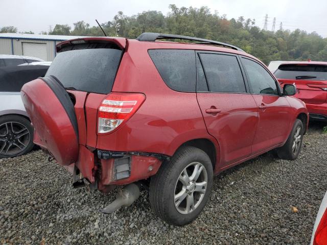 2T3ZF4DV4BW056573 - 2011 TOYOTA RAV4 Czerwony zdjęcie 3