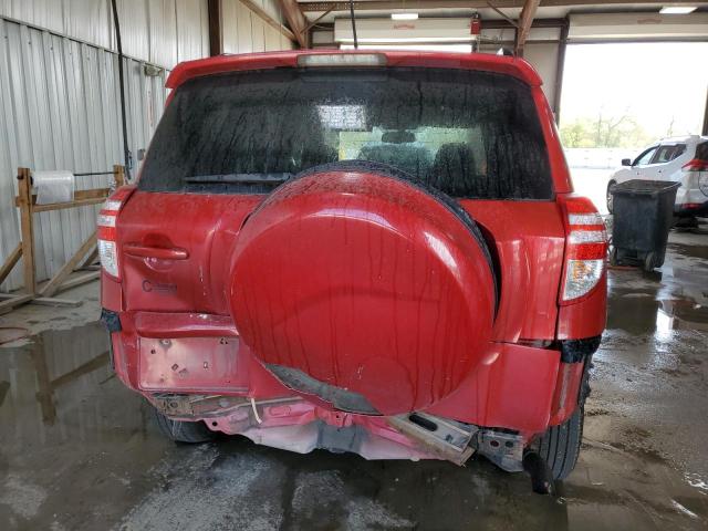 2T3ZF4DV4BW056573 - 2011 TOYOTA RAV4 Czerwony zdjęcie 6