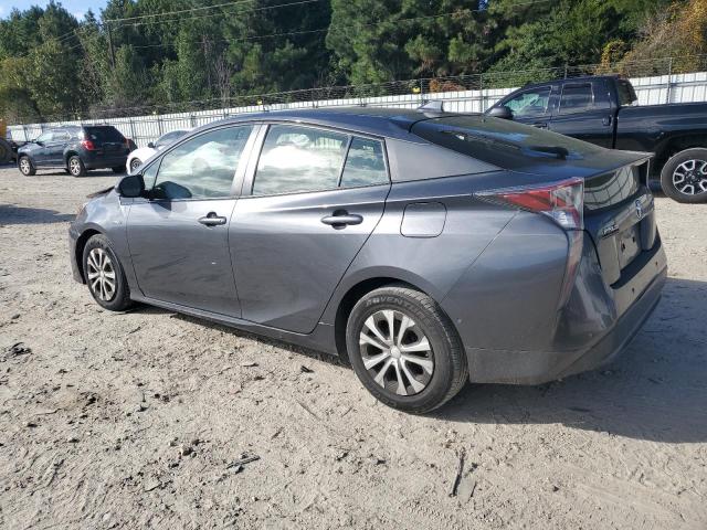 JTDKBRFU4H3043901 - 2017 TOYOTA PRIUS GRAY photo 2