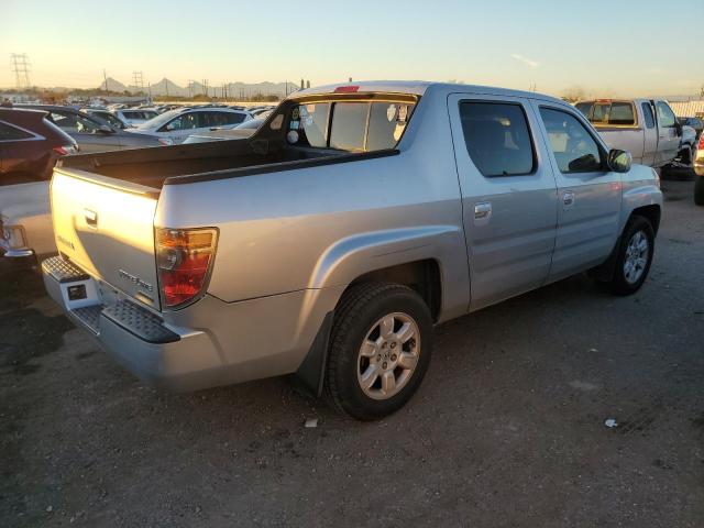 2HJYK16527H516173 - 2007 HONDA RIDGELINE RTL SILVER photo 3