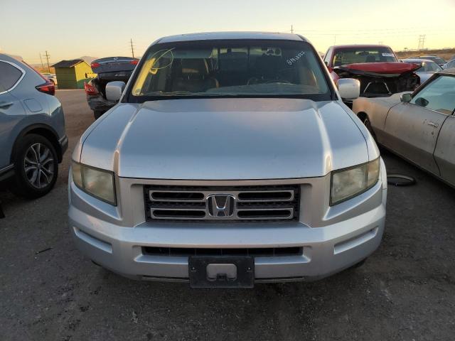 2HJYK16527H516173 - 2007 HONDA RIDGELINE RTL SILVER photo 5