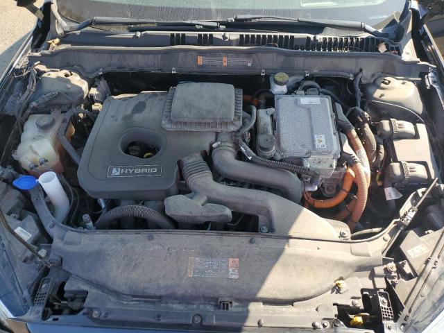 3FA6P0MU2KR140384 - 2019 FORD FUSION SEL Siyah fotoğraf 11