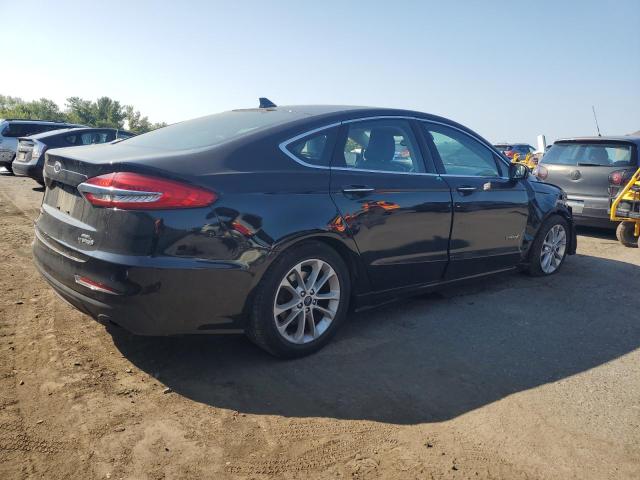 3FA6P0MU2KR140384 - 2019 FORD FUSION SEL Siyah fotoğraf 3