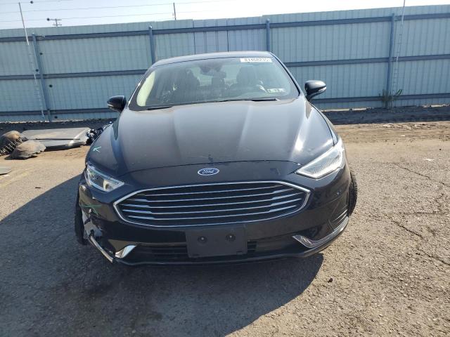3FA6P0MU2KR140384 - 2019 FORD FUSION SEL Siyah fotoğraf 5