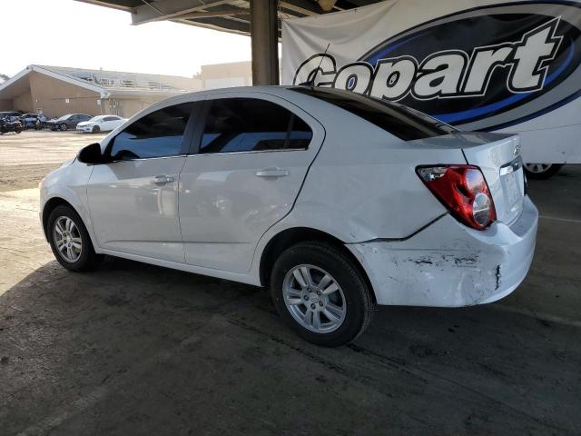 1G1JC5SH4E4162542 - 2014 CHEVROLET SONIC LT WHITE photo 2