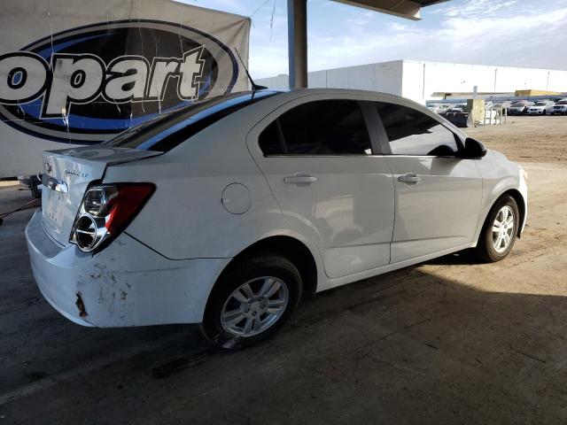 1G1JC5SH4E4162542 - 2014 CHEVROLET SONIC LT WHITE photo 3