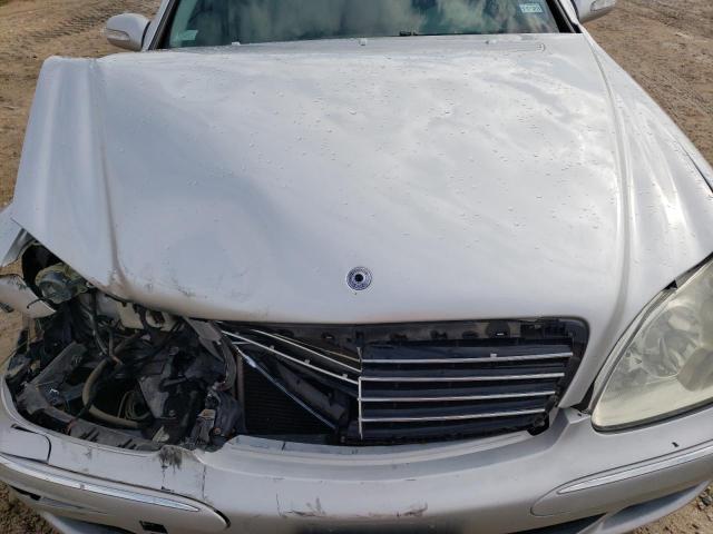 WDBNG83J35A455574 - 2005 MERCEDES-BENZ S 430 4MATIC SILVER photo 11