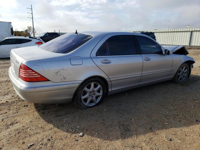 WDBNG83J35A455574 - 2005 MERCEDES-BENZ S 430 4MATIC SILVER photo 3