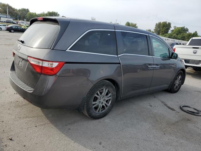 5FNRL5H65DB065311 - 2013 HONDA ODYSSEY EXL ნაცრისფერი ფოტო 3