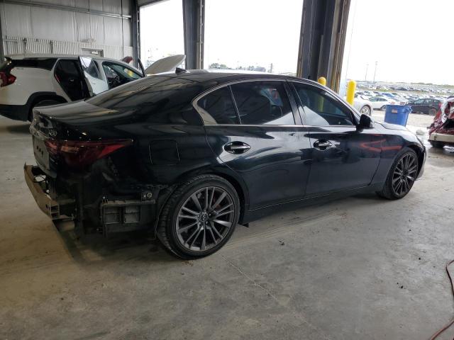 JN1EV7AP4KM513634 - 2019 INFINITI Q50 LUXE შავი ფოტო 3