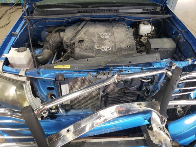 5TFUU4EN4BX018321 - 2011 TOYOTA TACOMA ACCESS CAB BLUE photo 11