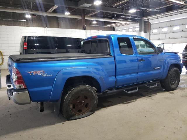 5TFUU4EN4BX018321 - 2011 TOYOTA TACOMA ACCESS CAB BLUE photo 3
