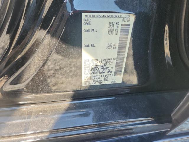 1N4AL3AP6JC186223 - 2018 NISSAN ALTIMA 2.5 BLACK photo 12