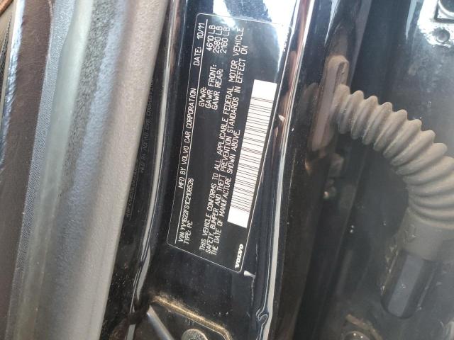 YV1622FS1C2108526 - 2012 VOLVO S60 T5 BLACK photo 12