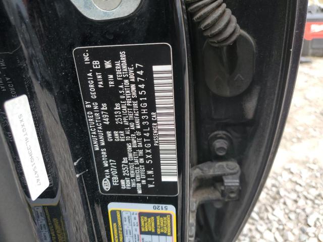 5XXGT4L33HG154747 - 2017 KIA OPTIMA LX 黑色 照片 12