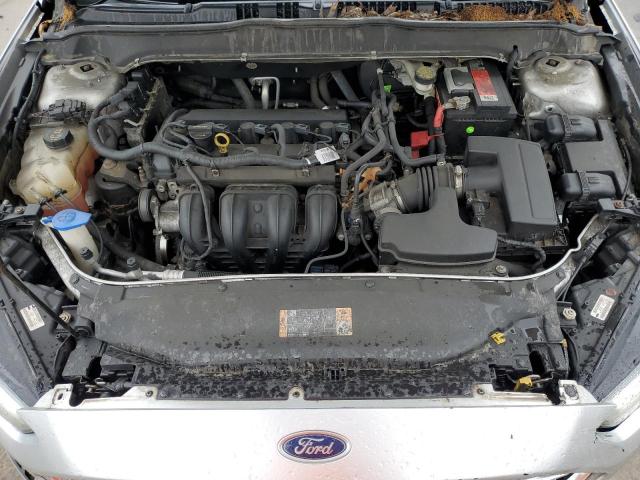 3FA6P0H76DR218513 - 2013 FORD FUSION SE SILVER photo 11