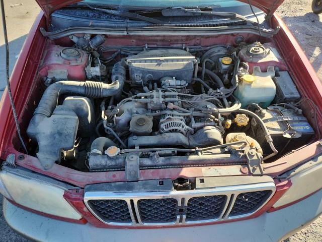 JF1SF65581H728155 - 2001 SUBARU FORESTER S RED photo 12