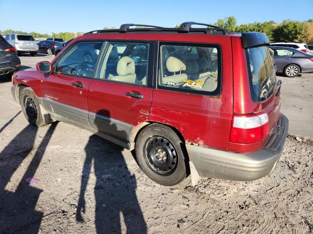 JF1SF65581H728155 - 2001 SUBARU FORESTER S RED photo 2