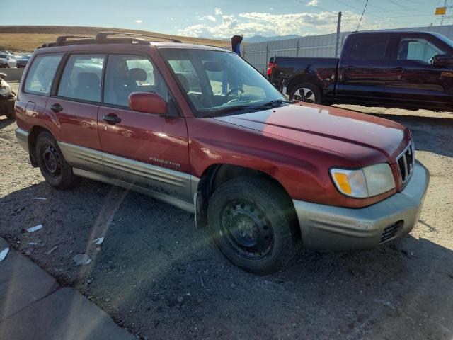 JF1SF65581H728155 - 2001 SUBARU FORESTER S RED photo 4