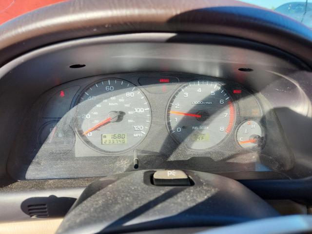 JF1SF65581H728155 - 2001 SUBARU FORESTER S RED photo 9