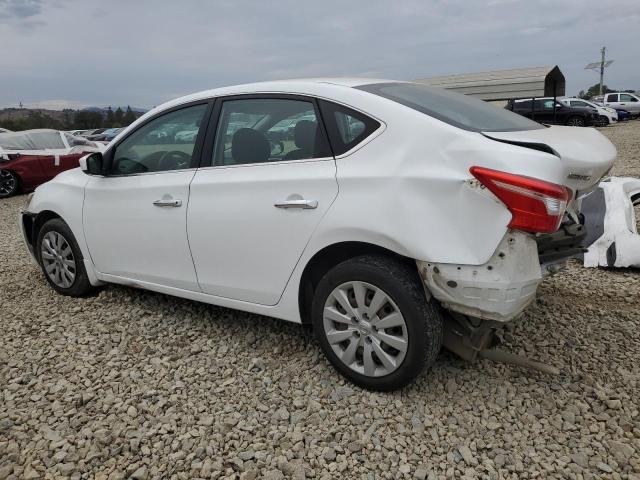 3N1AB7AP5GY266426 - 2016 NISSAN SENTRA S WHITE photo 2