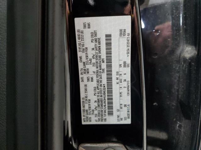 1FMCU9J93HUB62241 - 2017 FORD ESCAPE TITANIUM 黑色 照片 14